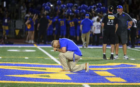 fake praying coach supreme court|Football coach who won Supreme Court case for right to pray on .